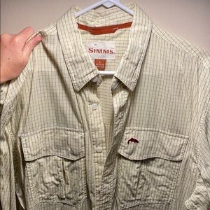 Simms button down